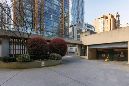 Aerial View of 203 1155 Homer Street, Vancouver, BC