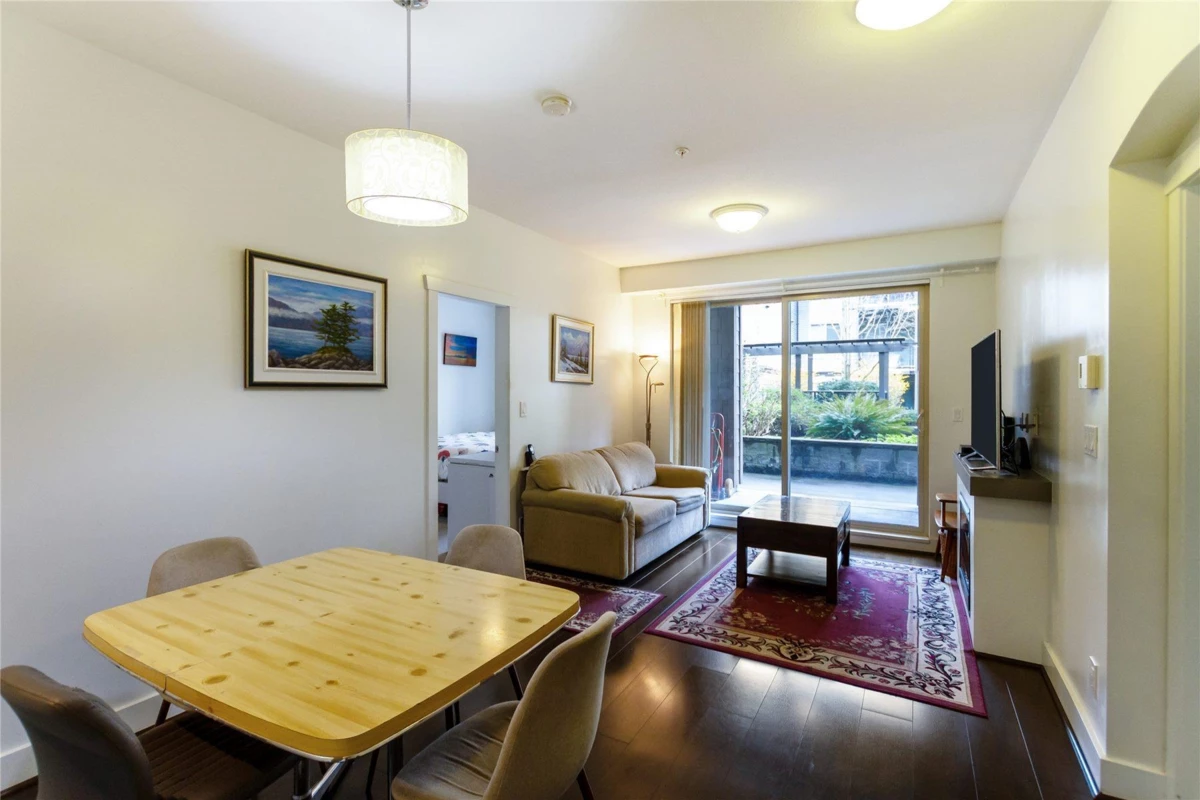 Family Room Photo of 106 7428 Byrnepark Walk, Burnaby, BC