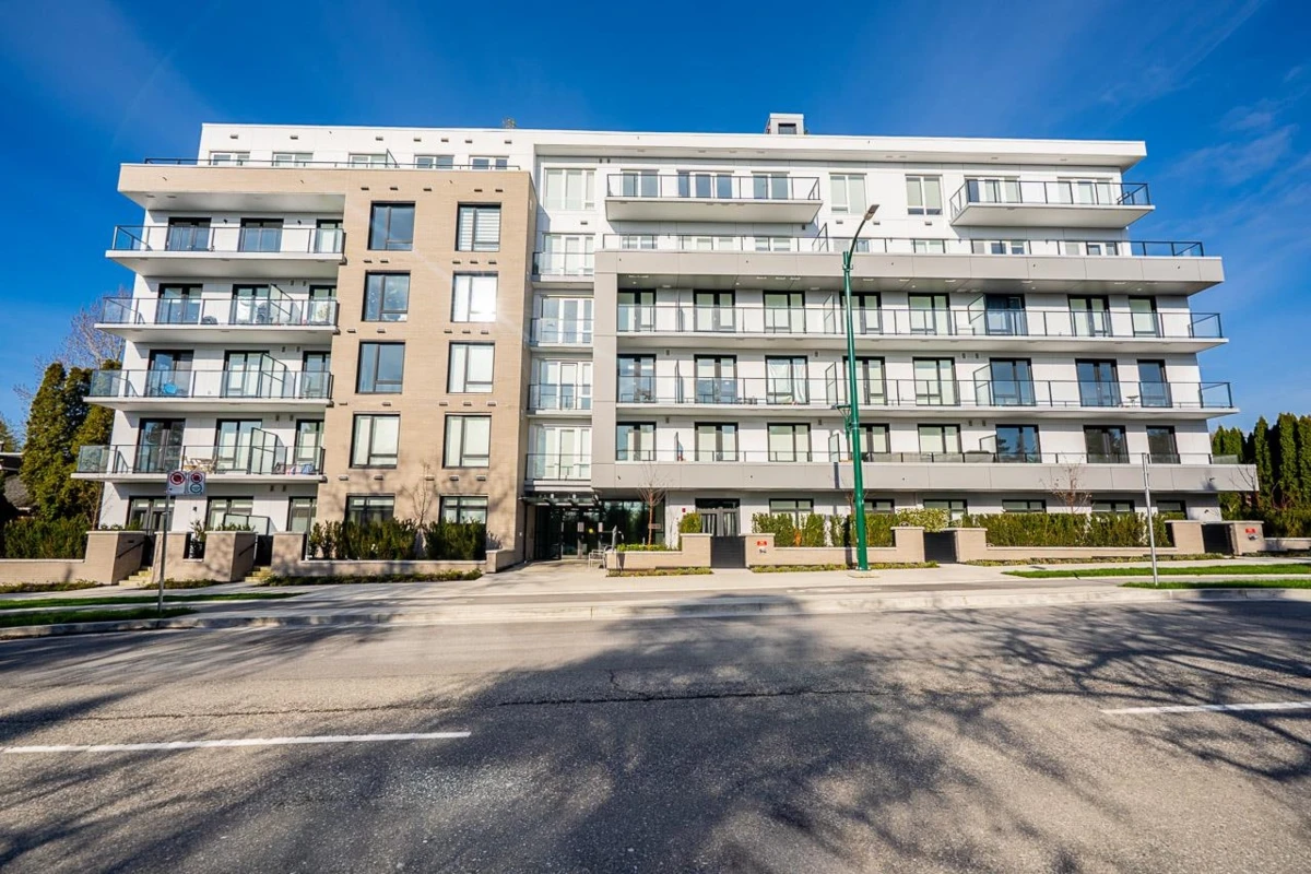 Exterior Rear Photo of 105 6859 Cambie Street, Vancouver, BC
