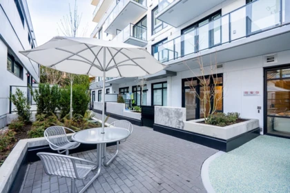 Outdoor Patio Photo of 105 6859 Cambie Street, Vancouver, BC