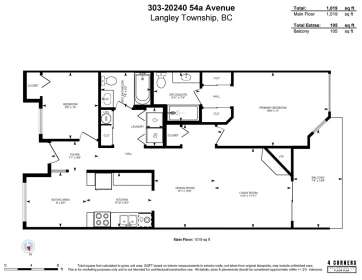 Swimming Pool Photo of 303 20240 54a Avenue, Langley, BC
