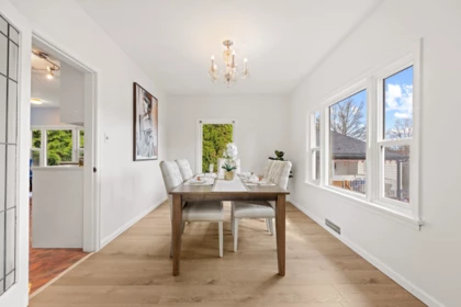 Breakfast Nook Photo of 341 Sherbrooke Street, New Westminster, BC