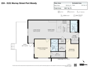 Outdoor Deck Photo of 224 3131 Murray Street, Port Moody, BC