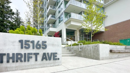 405 15165 Thrift Avenue, Surrey, BC, Surrey — Apartment/Condo for sale