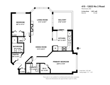 Swimming Pool Photo of 415 12633 No. 2 Road, Richmond, BC