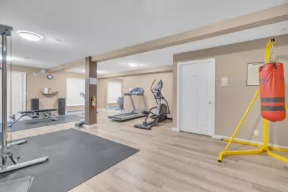 Basement Recreation Room Photo of 301 12083 92a Avenue, Surrey, BC
