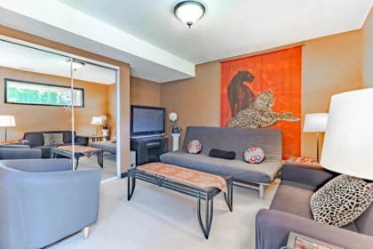 Basement Recreation Room Photo of 2934 Heckbert Place, Coquitlam, BC