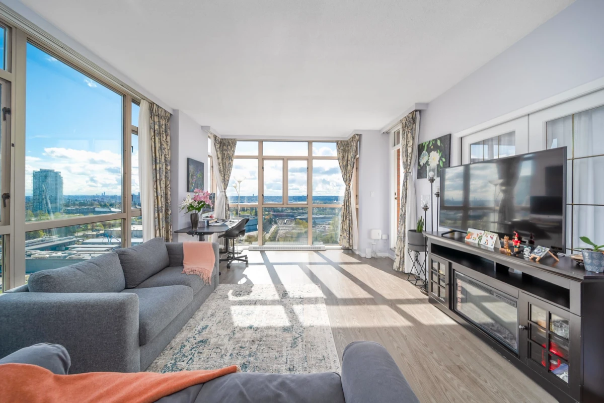 Living Room Photo of 1606 6888 Station Hill Drive, Burnaby, BC