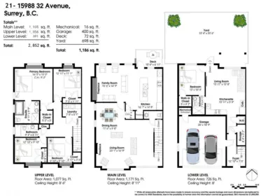 Hallway Photo of 21 15988 32 Avenue, Surrey, BC