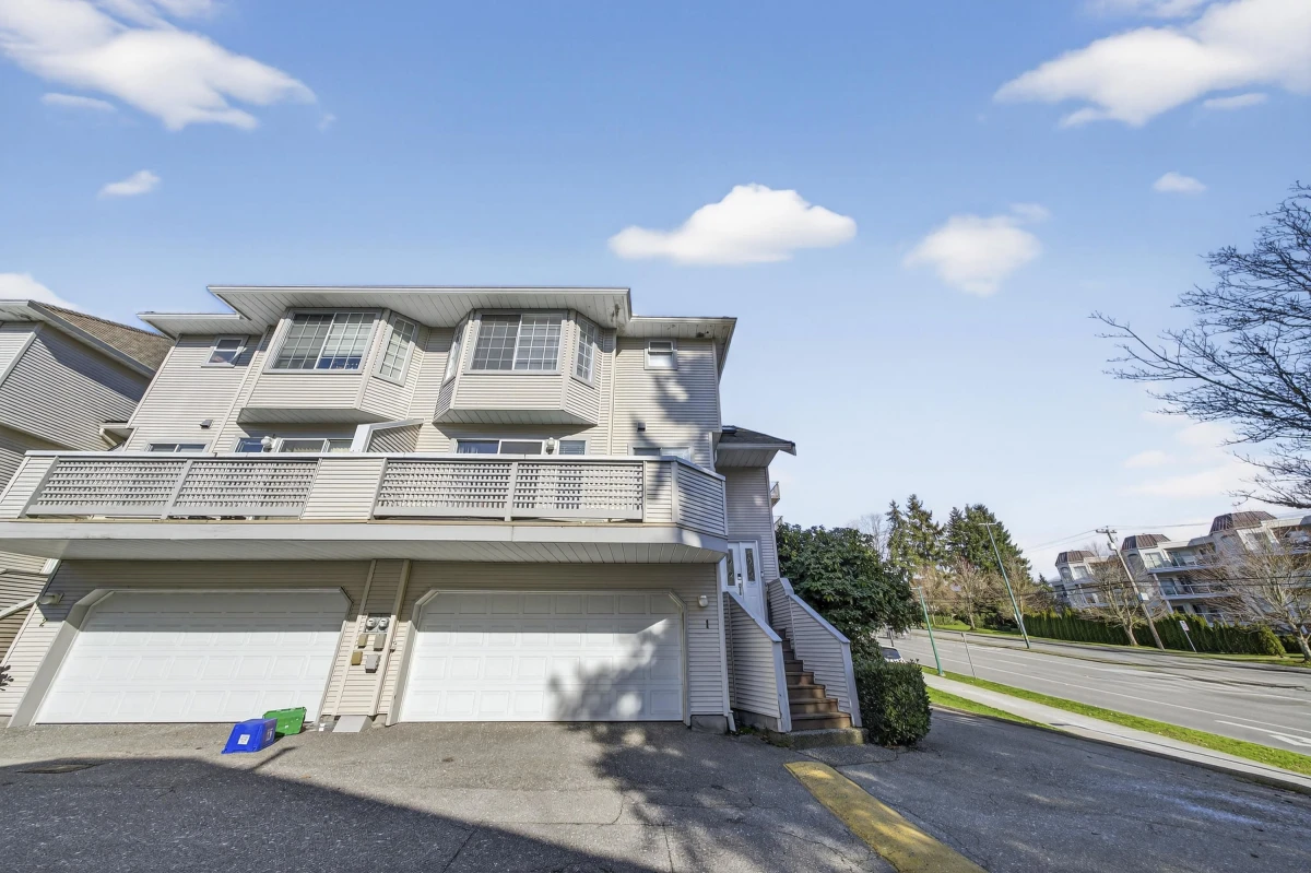 Exterior Rear Photo of 1 1216 Johnson Street, Coquitlam, BC