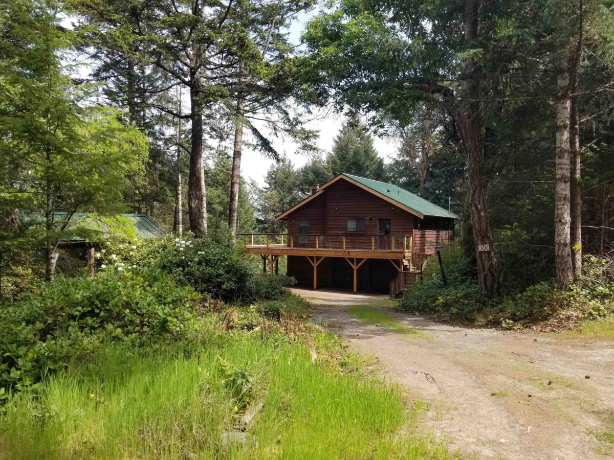 Exterior Rear Photo of 1001 Robson Way, Galiano Island, BC