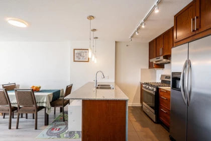 Kitchen Island Photo of 2301 7088 Salisbury Avenue, Burnaby, BC
