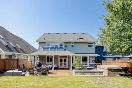 Aerial View of 6648 181 Street, Surrey, BC