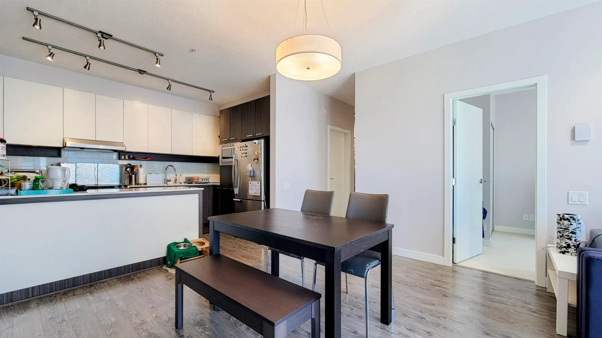 Dining Area Photo of 307 555 Foster Avenue, Coquitlam, BC
