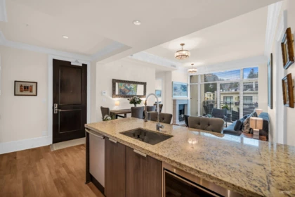 Breakfast Nook Photo of 403 568 Waters Edge Crescent, West Vancouver, BC