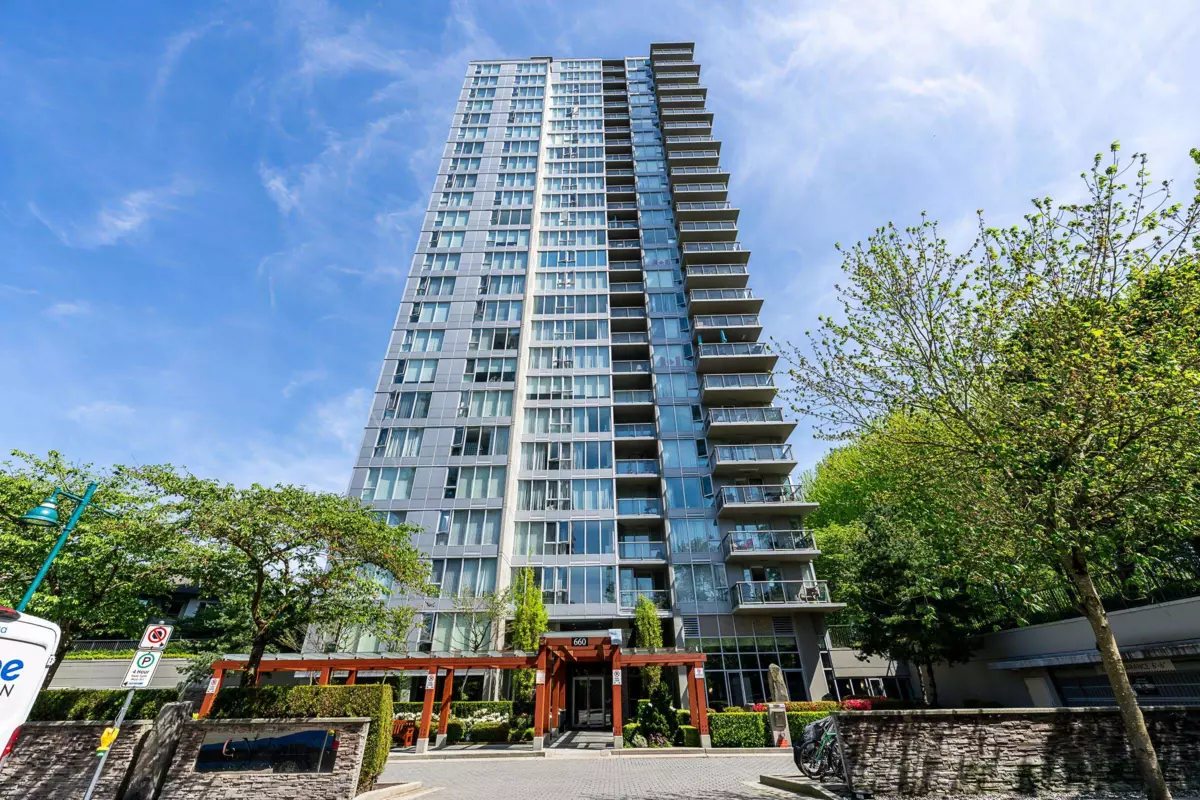 Exterior Rear Photo of 605 660 Nootka Way, Port Moody, BC