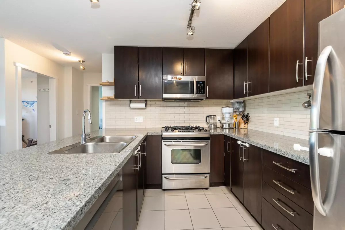 Living Room Photo of 605 660 Nootka Way, Port Moody, BC