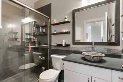 Powder Room Photo of 409C 45595 Tamihi Way, Chilliwack, BC