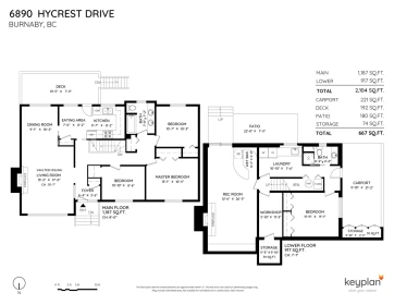 6890 Hycrest Drive, Burnaby, BC, Burnaby — Single Family Residence for sale