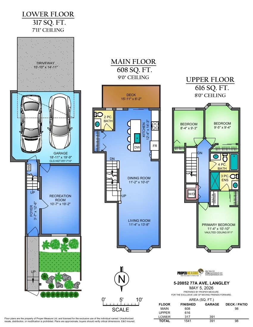 Exterior Rear Photo of 5 20852 77a Avenue, Langley, BC