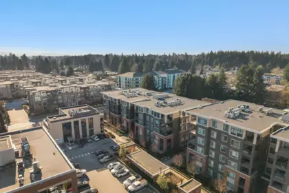 Aerial View of 309 33540 Mayfair Avenue, Abbotsford, BC