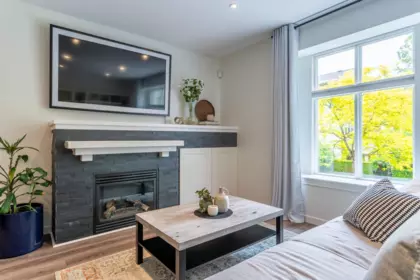 Basement Recreation Room Photo of 4 14959 58 Avenue, Surrey, BC