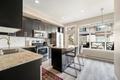 Kitchen Island Photo of 16 14377 60 Avenue, Surrey, BC