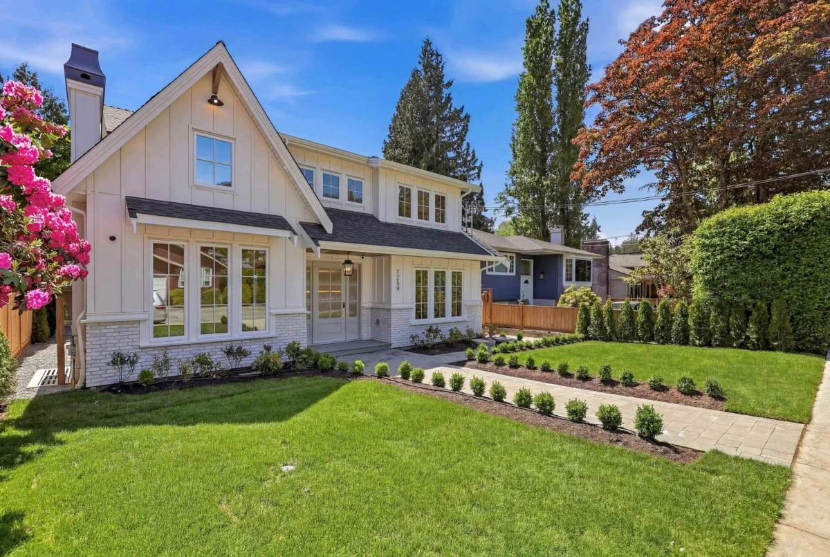 Exterior Rear Photo of 1249 Frederick Road, North Vancouver, BC
