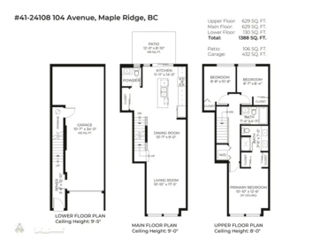 Playground / Recreational Area Near 41 24108 104 Avenue, Maple Ridge, BC