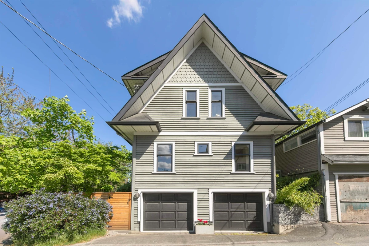 Exterior Rear Photo of 1608 Woodland Drive, Vancouver, BC