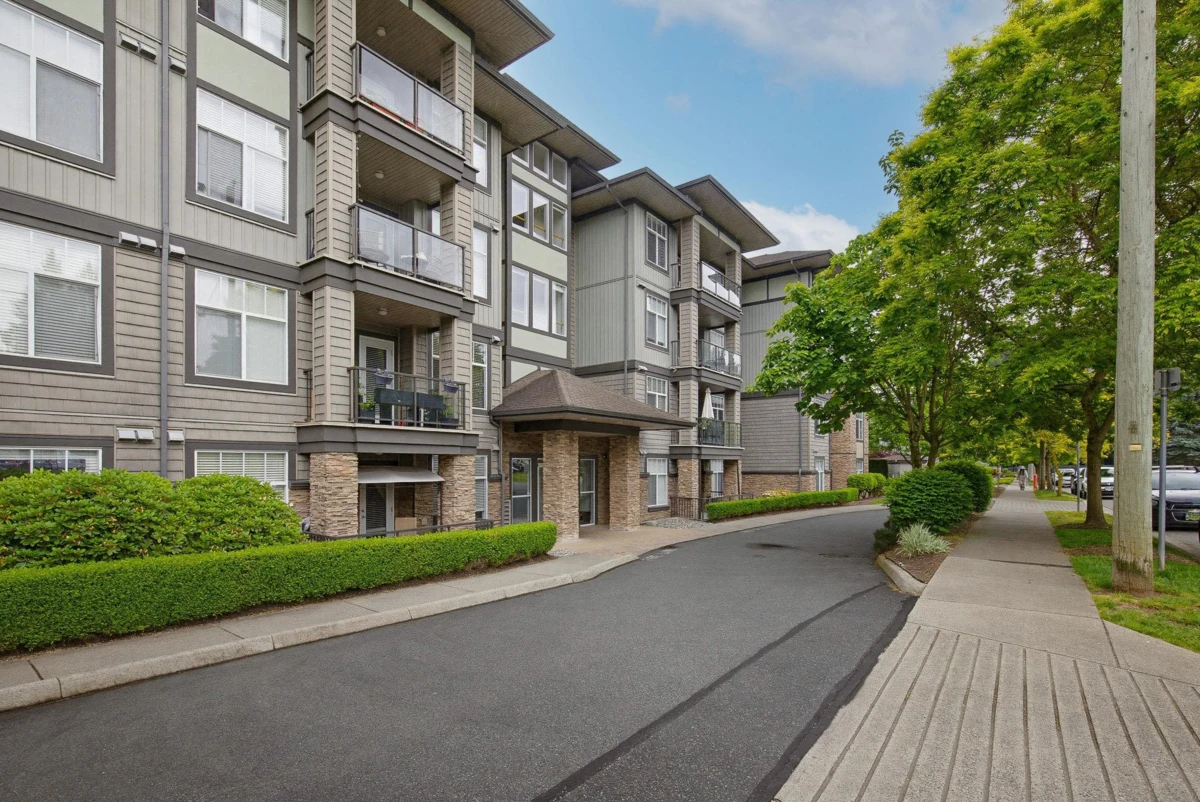 Exterior Rear Photo of 403 2068 Sandalwood Crescent, Abbotsford, BC