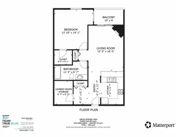 Aerial View of 404 5631 Inlet Avenue, Sechelt, BC