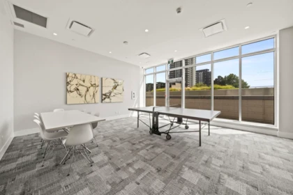 Aerial View of 3307 2085 Skyline Court, Burnaby, BC