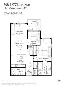 Powder Room Photo of 508 1677 Lloyd Avenue, North Vancouver, BC