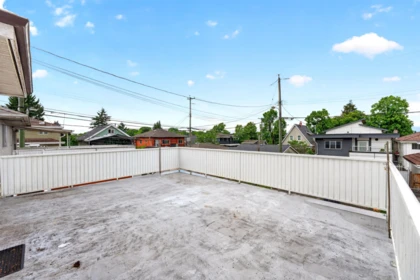 Aerial View of 2031 E 23rd Avenue, Vancouver, BC