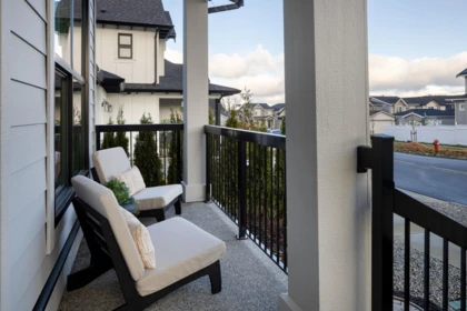 Aerial View of 7469 197a Street, Langley, BC