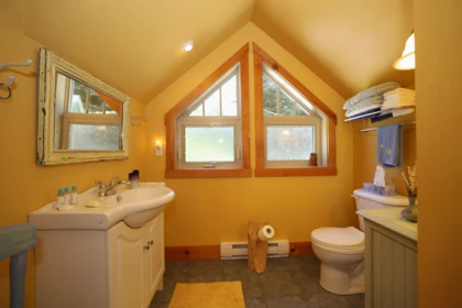 Aerial View of 3205 Beach Avenue, Roberts Creek, BC