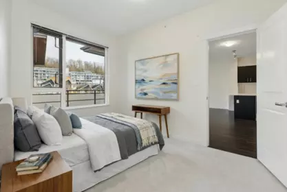Bedroom 3 Photo of 420 3163 Riverwalk Avenue, Vancouver, BC