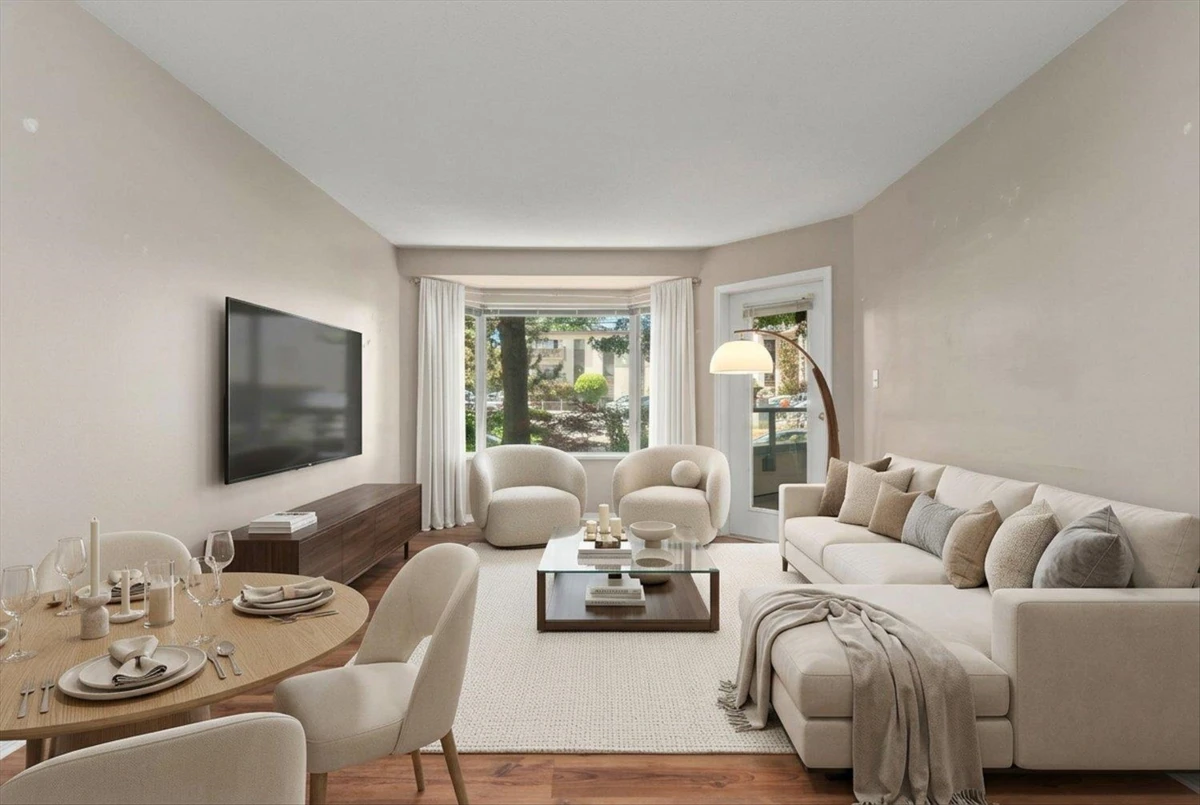 Living Room Photo of 206 33165 Old Yale Road, Abbotsford, BC