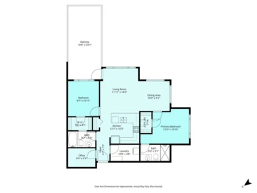 Aerial View of 203 45530 Market Way, Chilliwack, BC