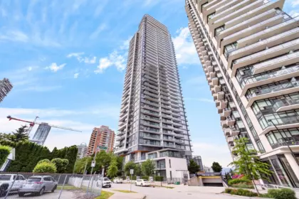 Aerial View of 3606 4711 Hazel Street, Burnaby, BC
