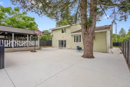 Aerial View of 16376 96 Avenue, Surrey, BC