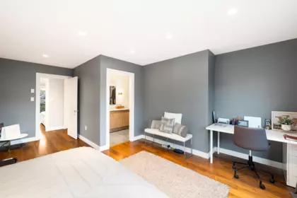 Basement Recreation Room Photo of 4786 Meadfeild Court, West Vancouver, BC