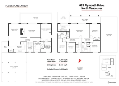 Street View Photo of 693 Plymouth Drive, North Vancouver, BC
