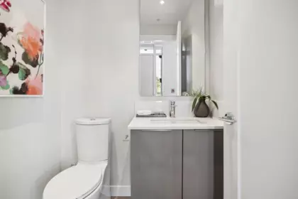 Powder Room Photo of 12 6138 Birney Avenue, Vancouver, BC