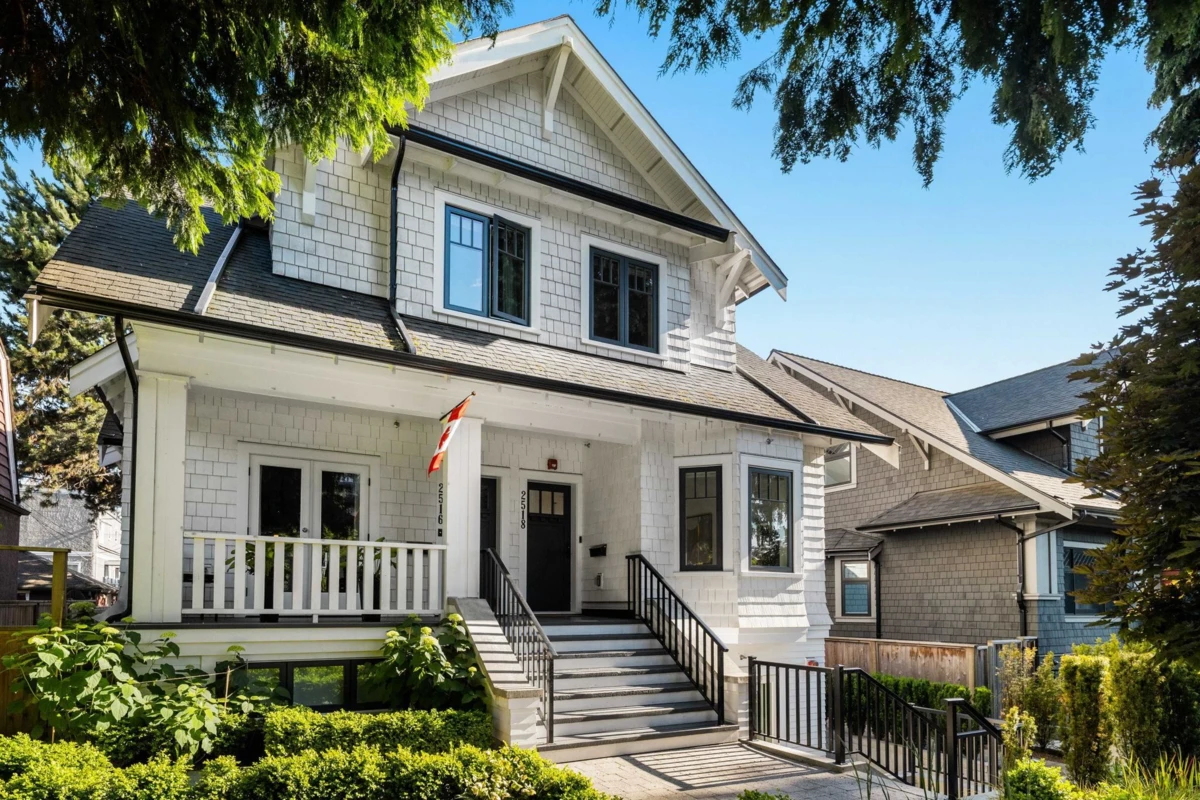 Exterior Rear Photo of 2518 W 3rd Avenue, Vancouver, BC