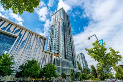 Aerial View of 2801 13438 Central Avenue, Surrey, BC
