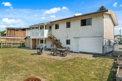 Aerial View of 9123 Armitage Street, Chilliwack, BC