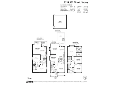 Aerial View of 2914 152 Street, Surrey, BC