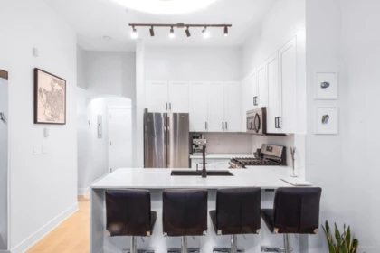 Kitchen Island Photo of 2409 4625 Valley Drive, Vancouver, BC